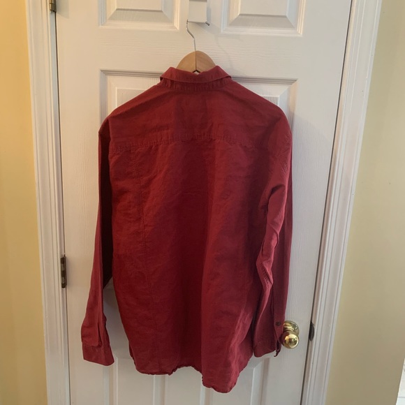 Zegna Sport Linen Button-Down - Picture 3 of 4